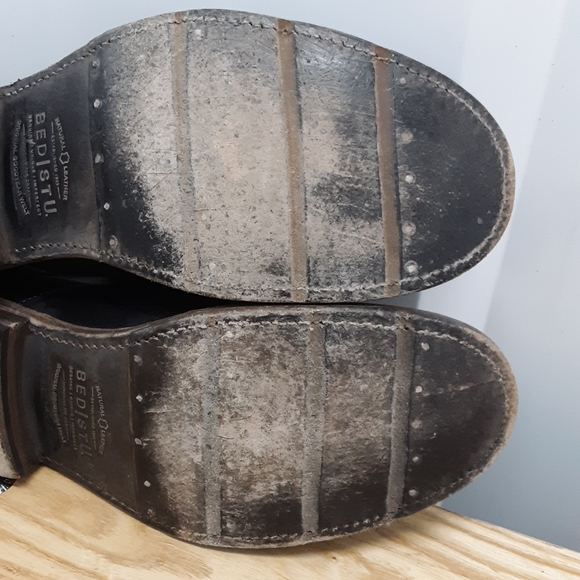 Bed Stu Men's 11½ Leather Monk Strap Oxford Shoes - Picture 8 of 12